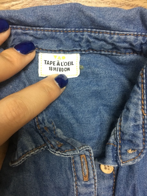 Áo bò Dubai size 18month 80cm new auth