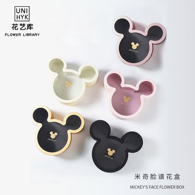 Hộp Quà Tặng Mickey đầu hộp hoa hộp mặt Mickey hoa Hộp Quà Tặng sô cô la sinh nhật hộp Mở Cửa Sổ