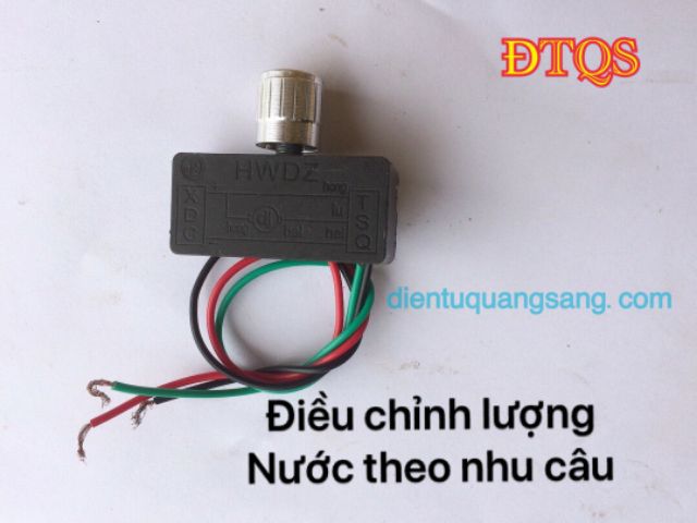 CHIẾT ÁP, bộ ĐIỀU TỐC  cho máy bơm mini và bình phun điện