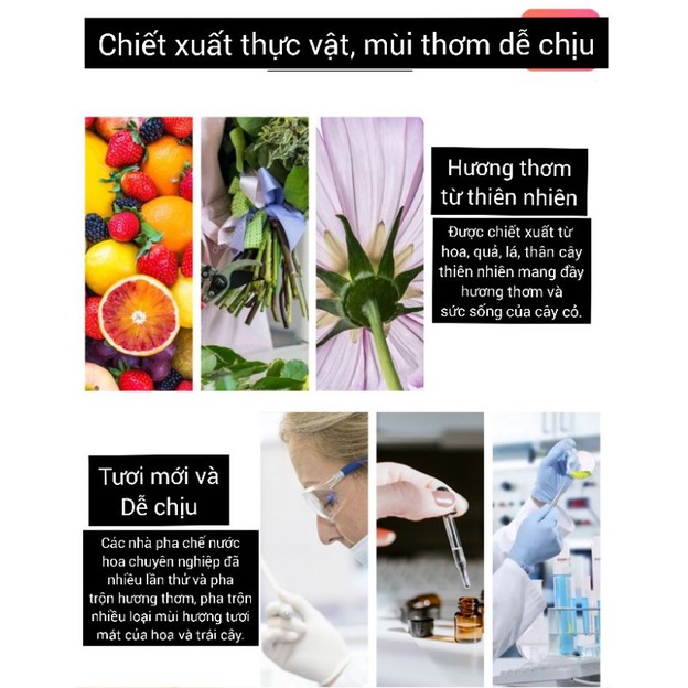 Xịt thơm toàn thân Miniso Fresh Floral Fragrance Mist 100ml