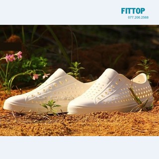Giày Nhựa Nữ Nam Đi Mưa, Du Lịch, Thể Thao FITTOP NTJ