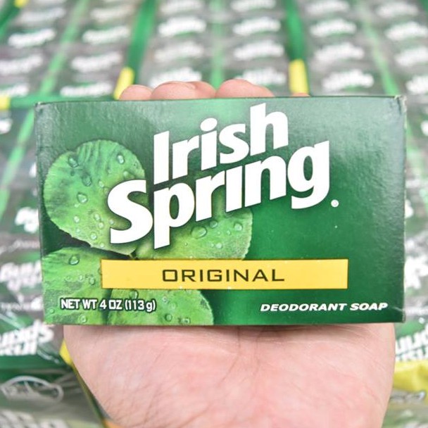 Xà bông cục diệt khuẩn Irish Spring Deodorant Soap Original