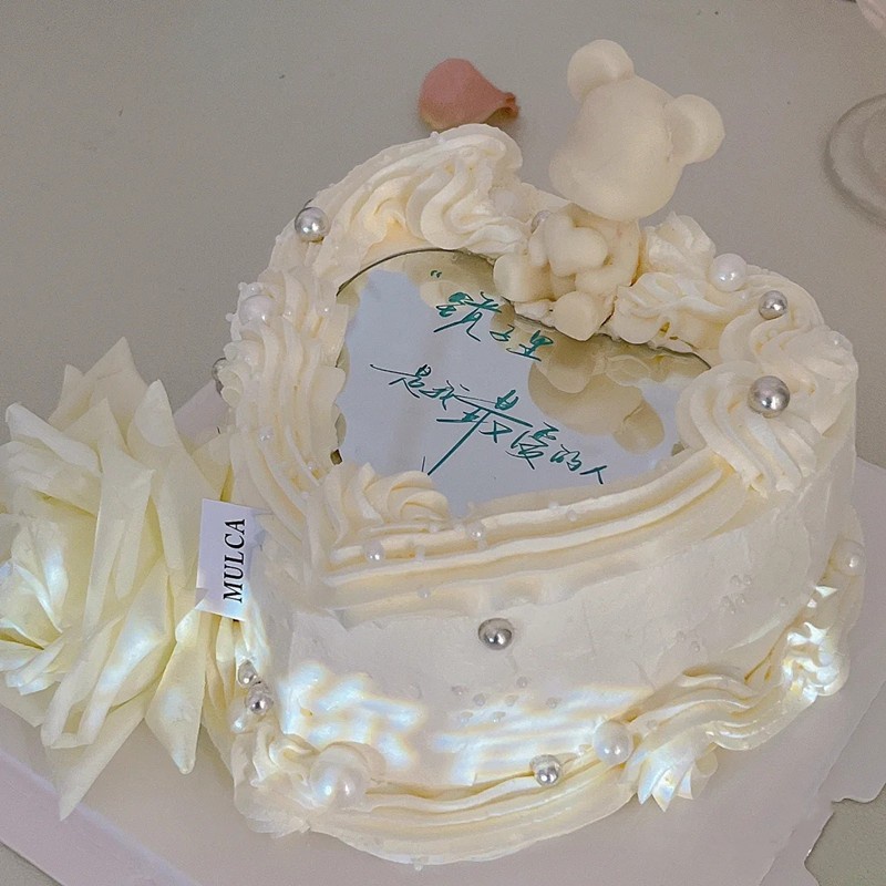 Gương acrylic Phản Quang Trang Trí Bánh Kem Sinh Nhật / Lễ Tình Nhân