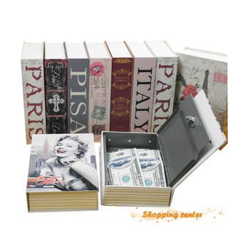 Hộp đựng tiền xu an toàn bí mật hình cuốn sách độc đáo