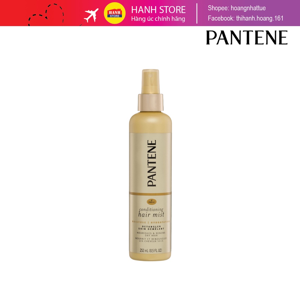 Xịt Dưỡng Tóc Pantene Conditioning Mist Treatment 252ml