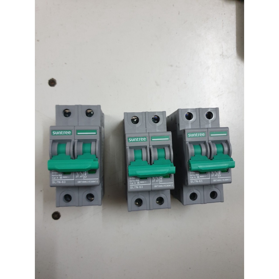 Áp tô mát Dc suntree 2P 16A SL-72- DC 16A, 32A