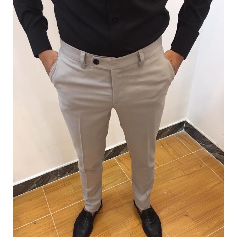 QUẦN TÂY ÂU CHẤT VẢI CO DÃN KHÔNG NHĂN FROM ÔM DÁNG CHUẨN MEN 2020 !!! | BigBuy360 - bigbuy360.vn