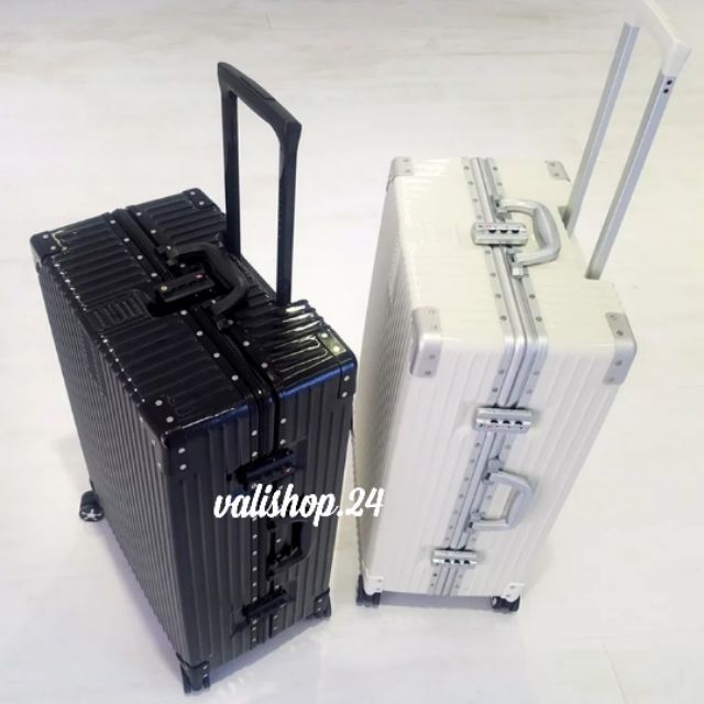 TẶNG KÈM BỌC VALI - Vali khung nhôm, khóa sập siêu đẹp, siêu sang chảnh  size 29