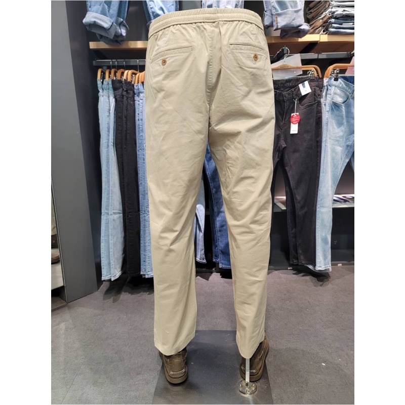 Quần kaki Polham Banding Semi-Wide