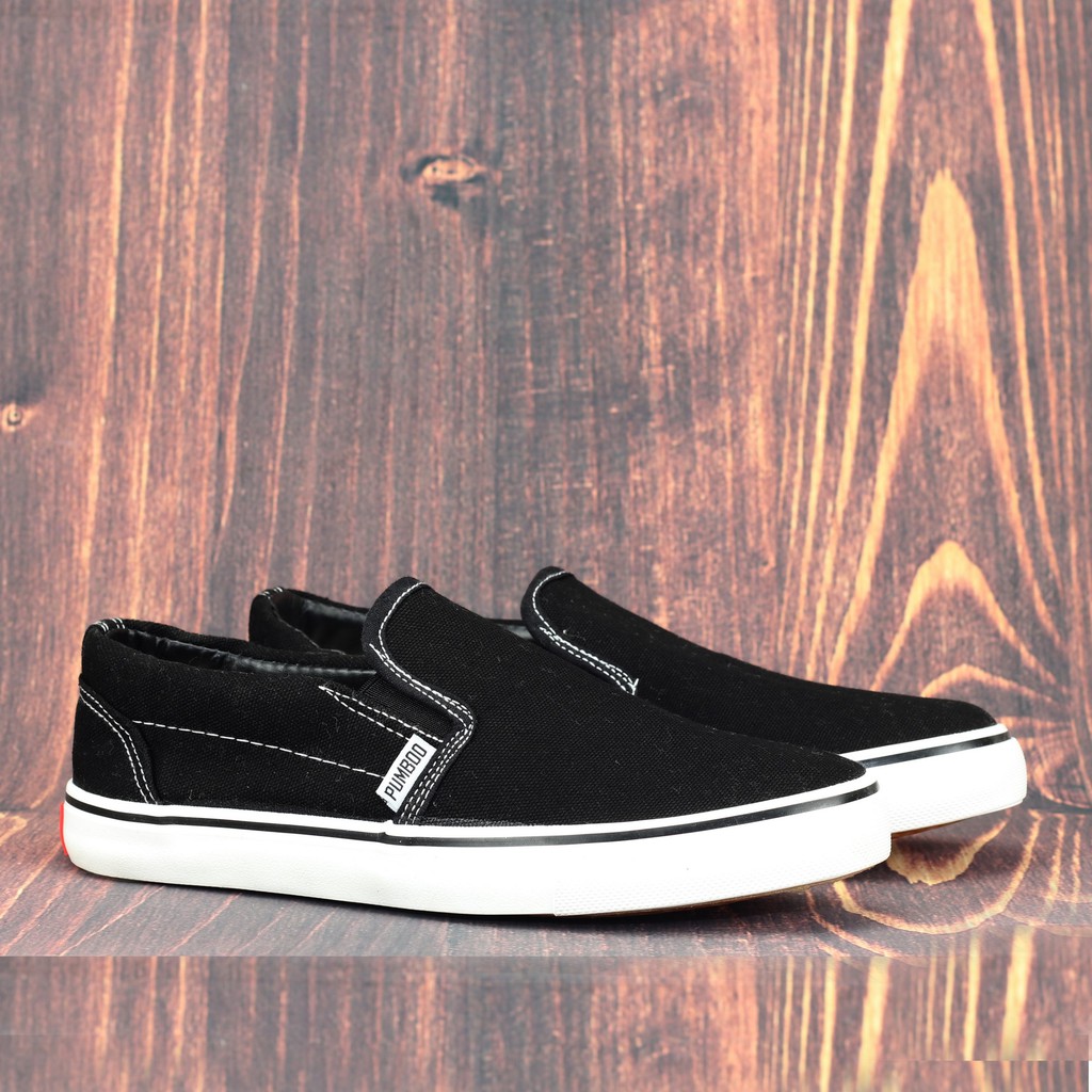 Giày Lười Nam PumBoo Màu Đen | BigBuy360 - bigbuy360.vn