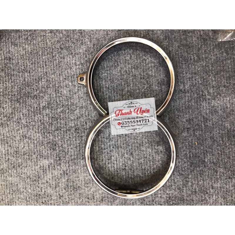 Vòng đèn xe cup 81,78,67 inox