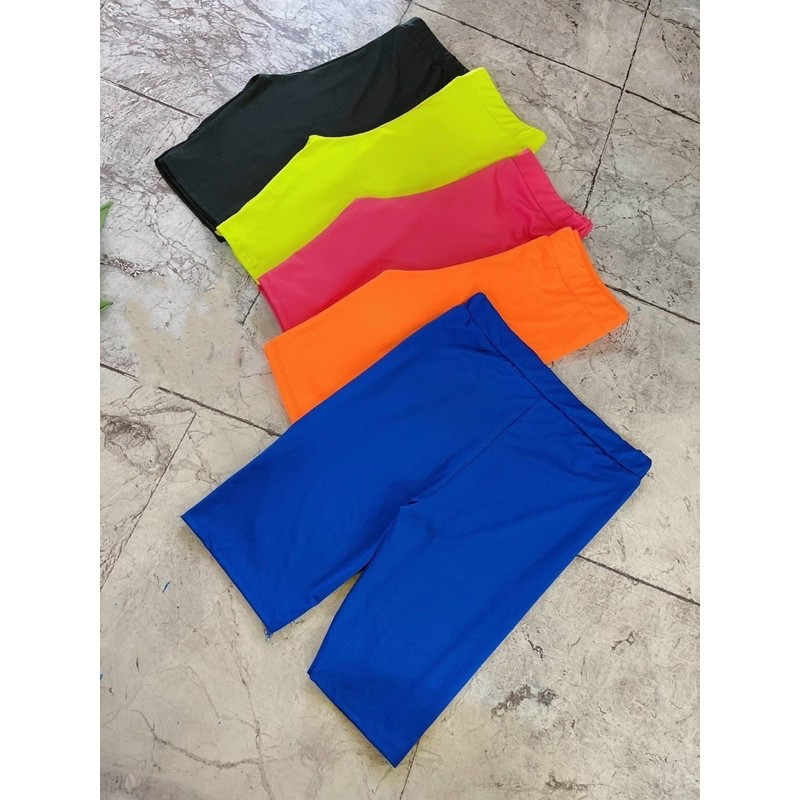 Quần ngố leging nhiều màu Freesize 55kg_cachuashophcm