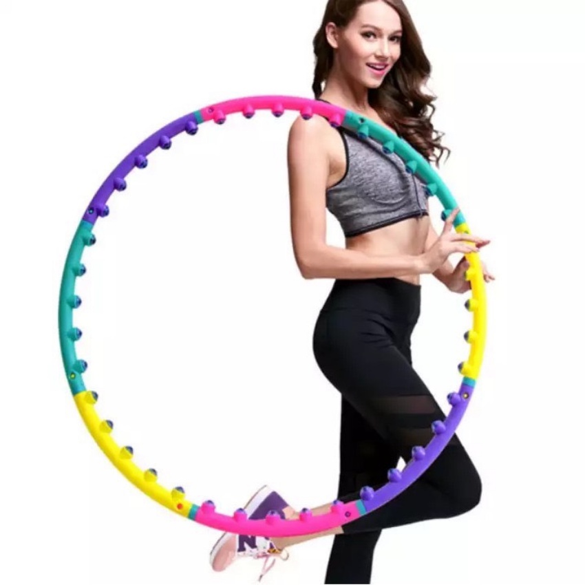 Vòng lắc eo giảm mỡ bụng - vòng lắc tập gym Hula hoop 98cm