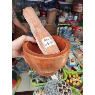 Bộ cối chày gỗ 2 size