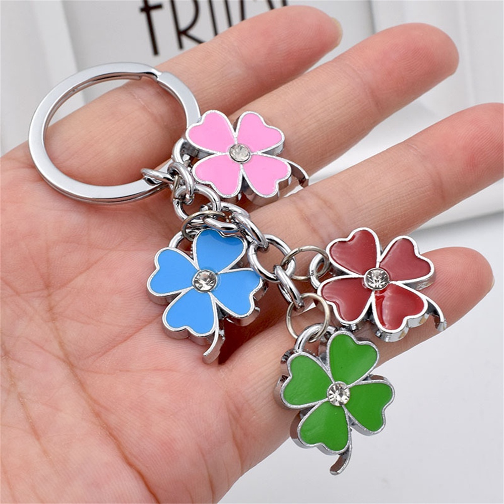 Móc Khóa Hình Cây May Mắn Thời Trang