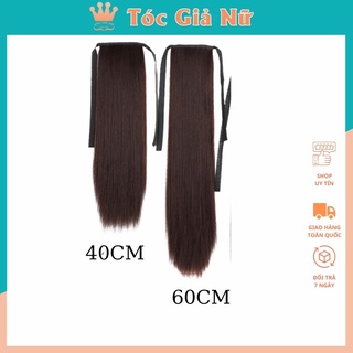 Tóc giả cột / Free ship 99k / Tóc giả cột thẳng 60cm