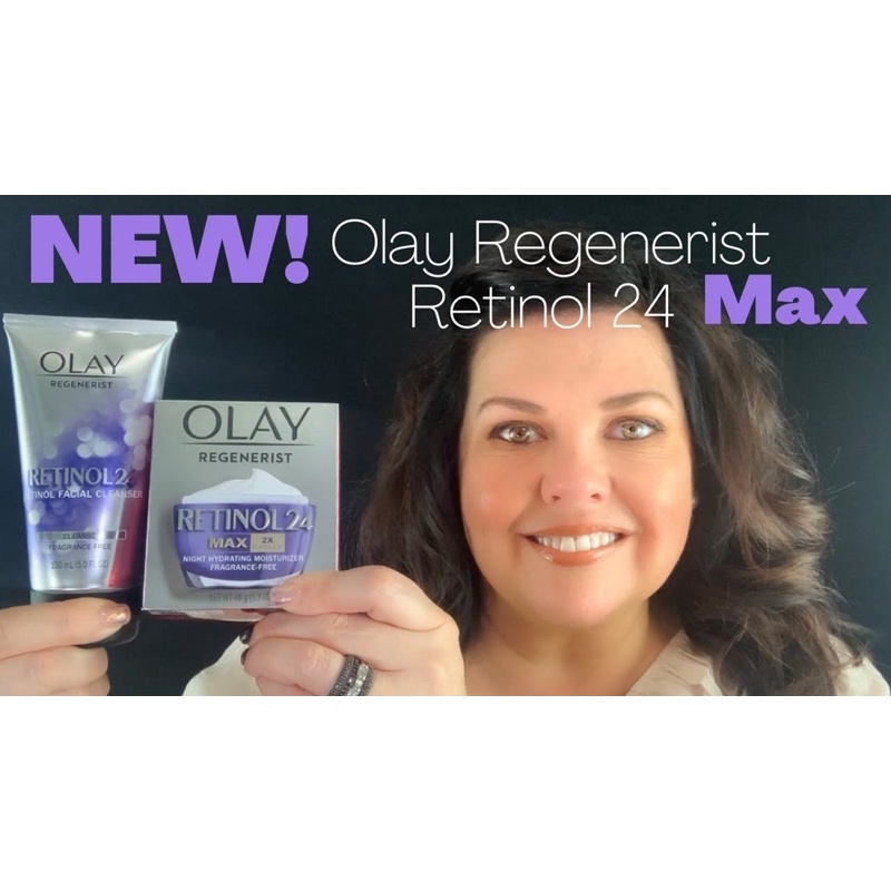 Sữa rửa mặt chống lão hoá cấp ẩm làm sáng da ban đêm Olay Regenerist Retinol 24 Facial Cleanser 150ml