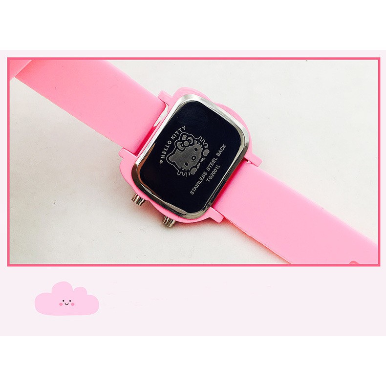 Hello Kitty waterproof Korean Children's led digital watch | BigBuy360 - bigbuy360.vn