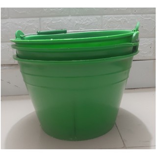 3 Xô Nhựa Đựng Nước, Tưới Cây, Xách Hồ, Xách Vữa, Đựng Đồ, Có Quai Xách, Kích Thước 28x18Cm