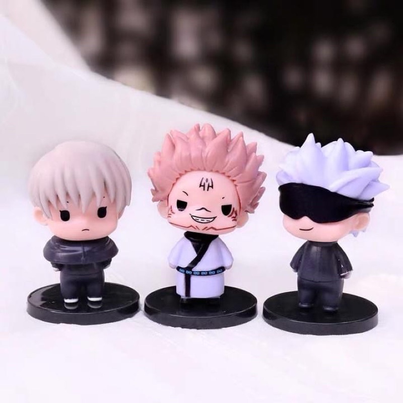 Mô Hình Jujutsu Kaisen - mô hình jujutsu kaisen chibi 7cm bằng PVC cao cấp