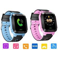 Đồng hồ thông minh trẻ em 2 màu xanh - hồng Smart Watch Q528 Tracker 2