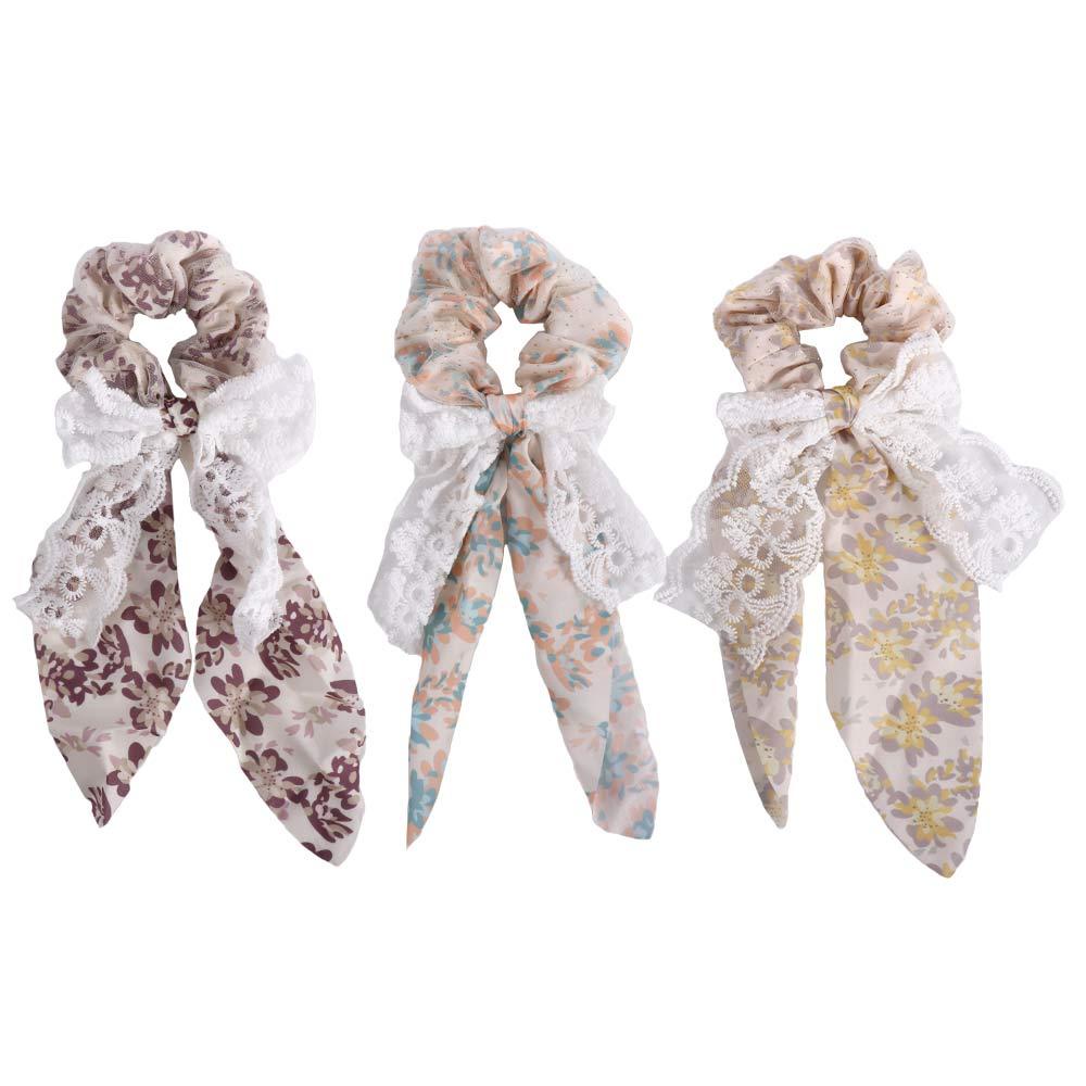 Dây Buộc Tóc Màu Sắc Xinh Xắn Phong Cách Hàn Quốc Cho Nữ