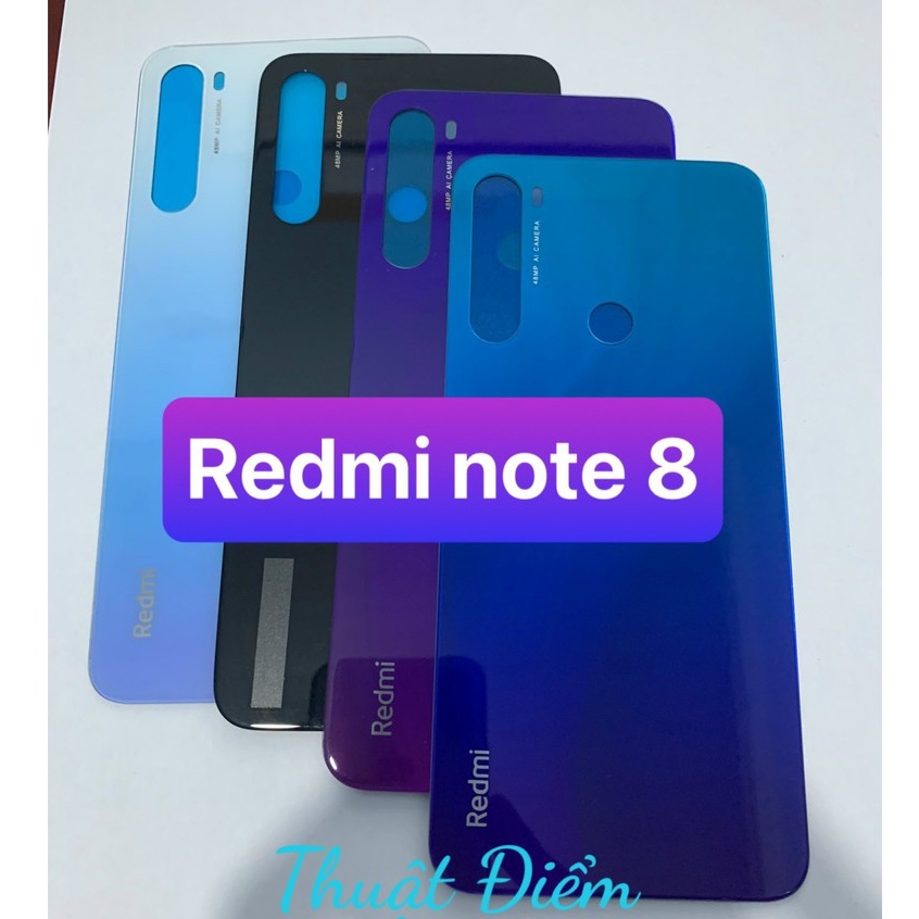 kính lưng Redmi note 8 - xiaomi