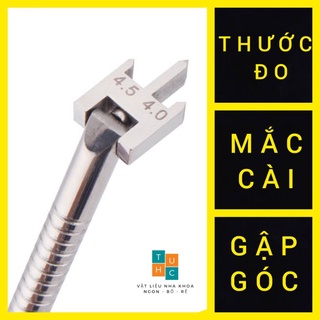 Thước đo mắc cài gập góc chỉnh nha