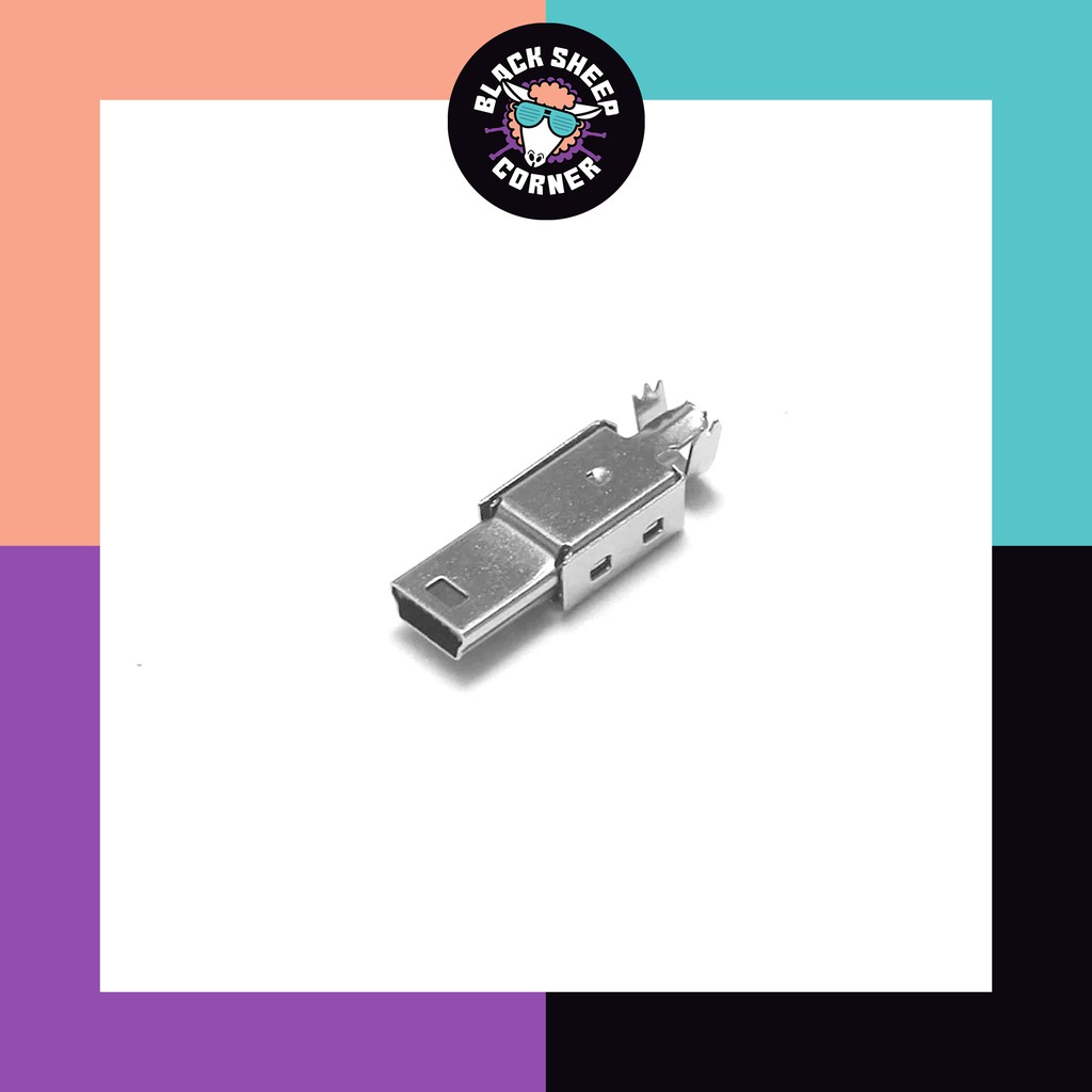 Đầu Jack Mini USB  2.0 5PIN Đực