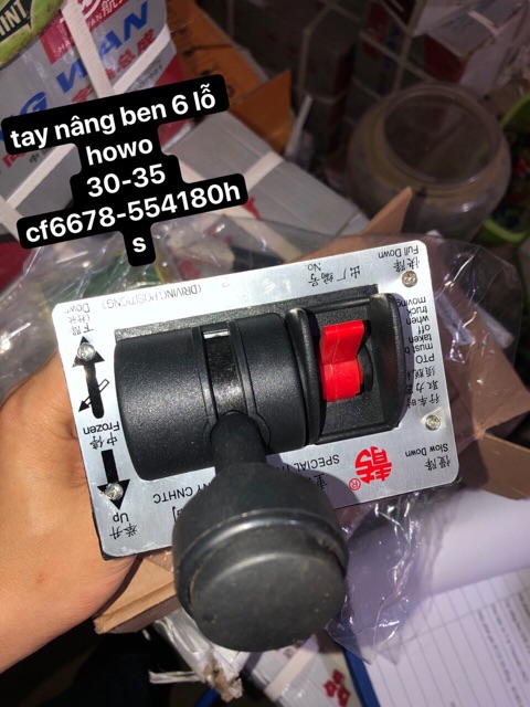 tay nâng ben howo 6 lỗ hàng đẹp bền