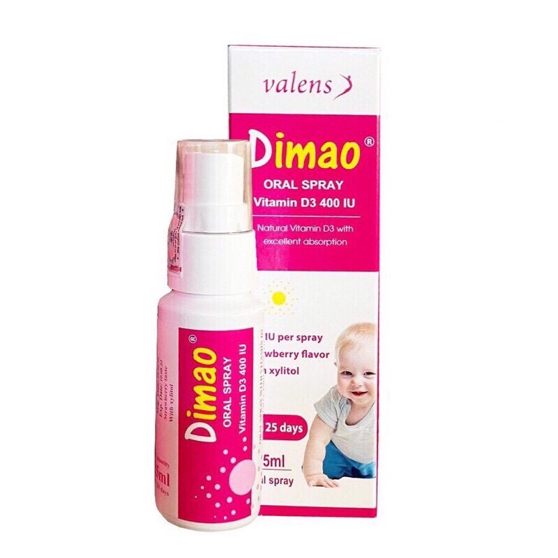 [Tặng quà xinh] Combo Tăng Chiều Cao Dimao Vitamin D3 + Keovon Vitamin K2