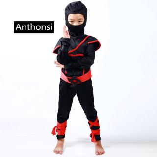 Bộ Đồ Hóa Trang Thành Nhân Vật Ninja Trong Naruto Nhật Bản Cho Bé Trai