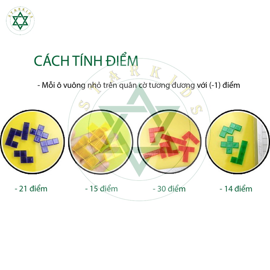 Cờ Đấu Sĩ, Xếp Hình Tetris, Trò Chơi Tương Tác Phát Triển Trí Tuệ