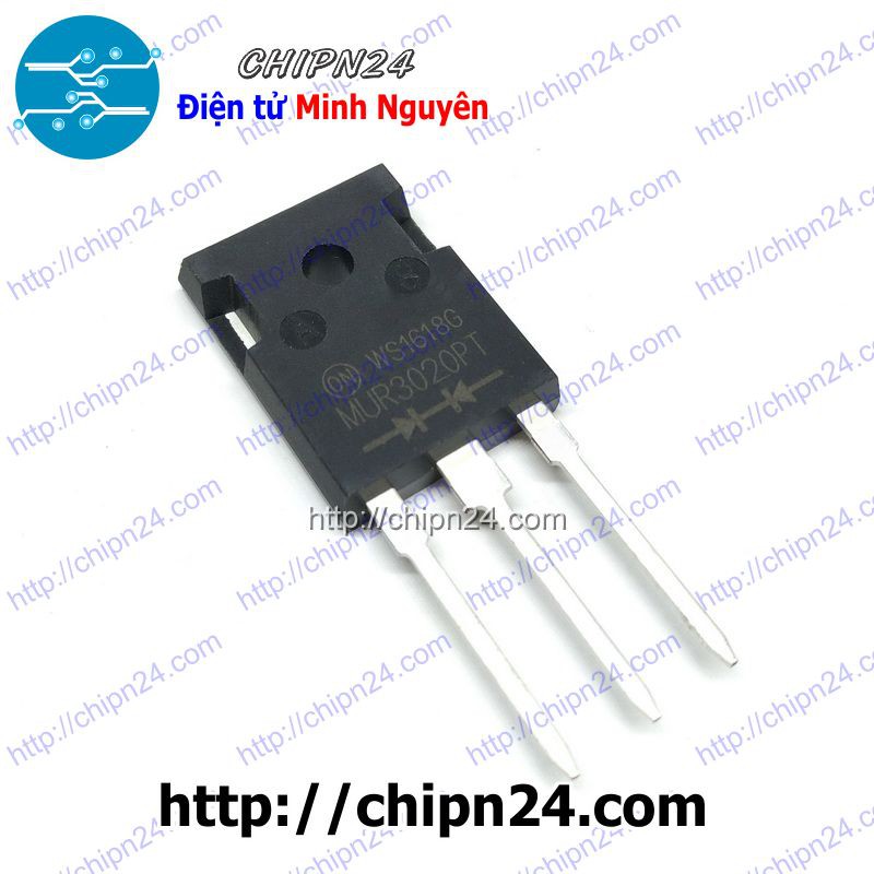 [2 CON] Diode MUR3020 MUR3020PT TO-247 30A 200V [Diode Schottky]