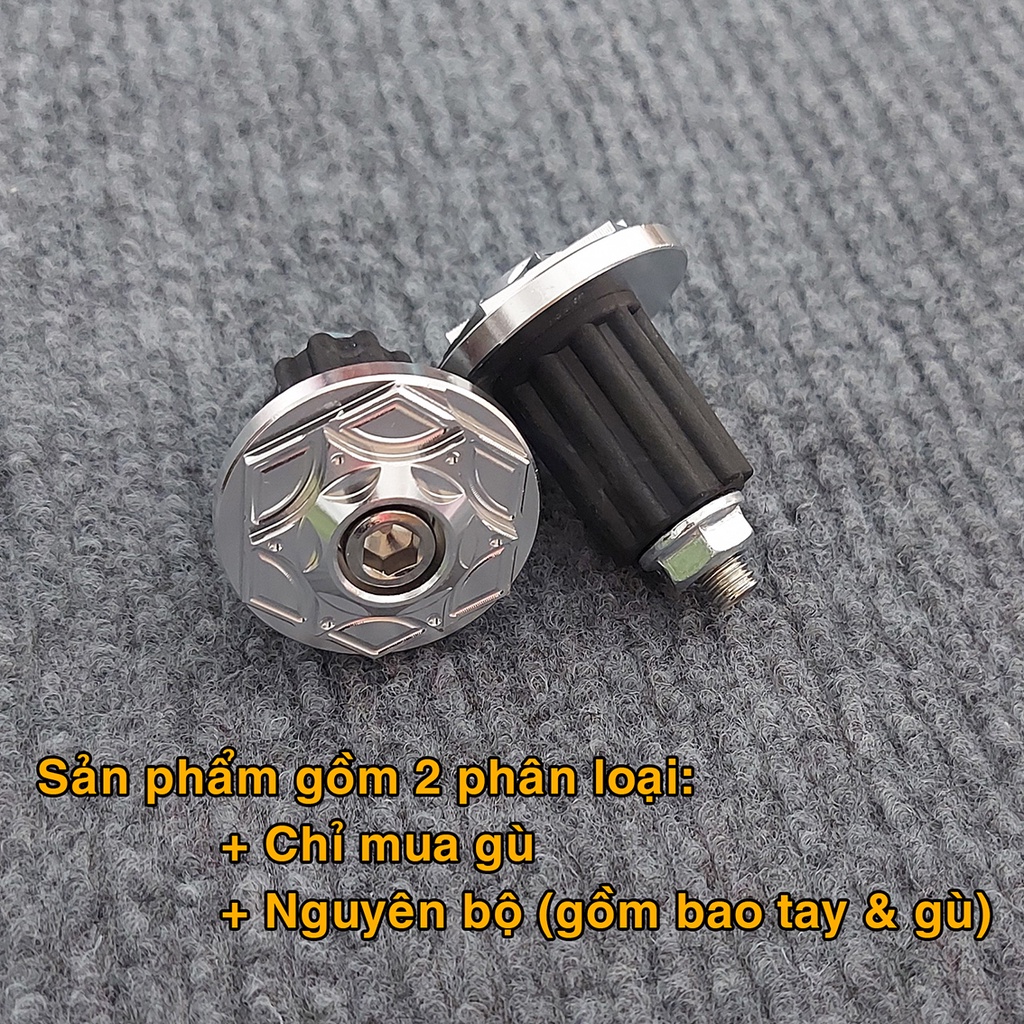 Bao tay daytona kèm gù salaya mẫu bông bao tay xe máy gắn đa số dòng xe trên thị trường giá bán 1 cặp