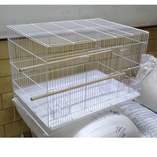 LỒNG TRẮNG 60x40 DÙNG CHO CHIM, YẾN PHỤNG, LB, COCKATEIL SINH SẢN