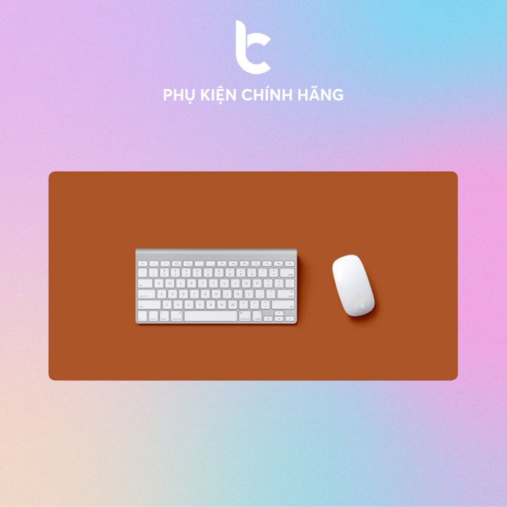 Thảm Da Trải Bàn Làm Việc Deskpad Lucas Mềm Mịn, Chống Nước, Chống Quăn