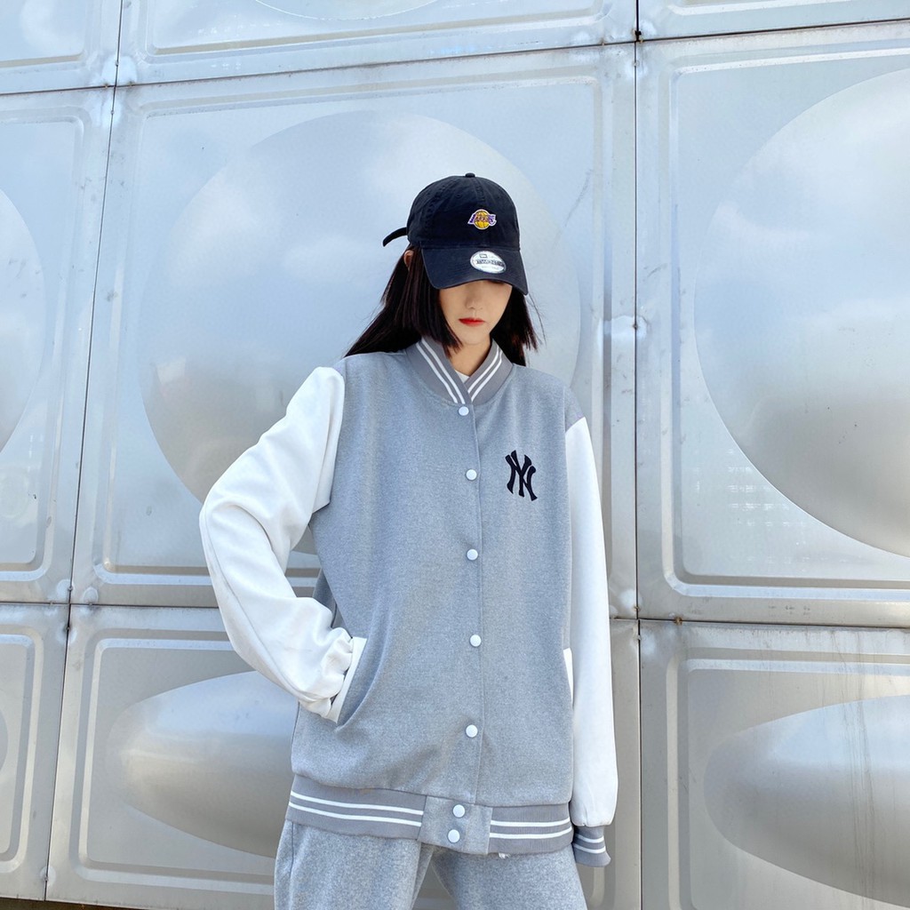 [Babe I'm Real] Áo bomber Jackets N.Y Basic FW21 ( Full Tag, mac,... ) | BigBuy360 - bigbuy360.vn