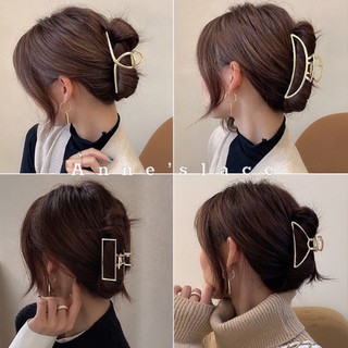 Phụ kiện thời trang Kẹp tóc / Cặp tóc càng cua kim loại nhiều mẫu tùy chọn phong cách Hàn Quốc xinh xắn