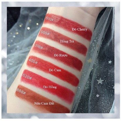 Son Lì WodWod Diamond Enamel Bow Lisptick Chính Hãng Nội Địa Trung | BigBuy360 - bigbuy360.vn