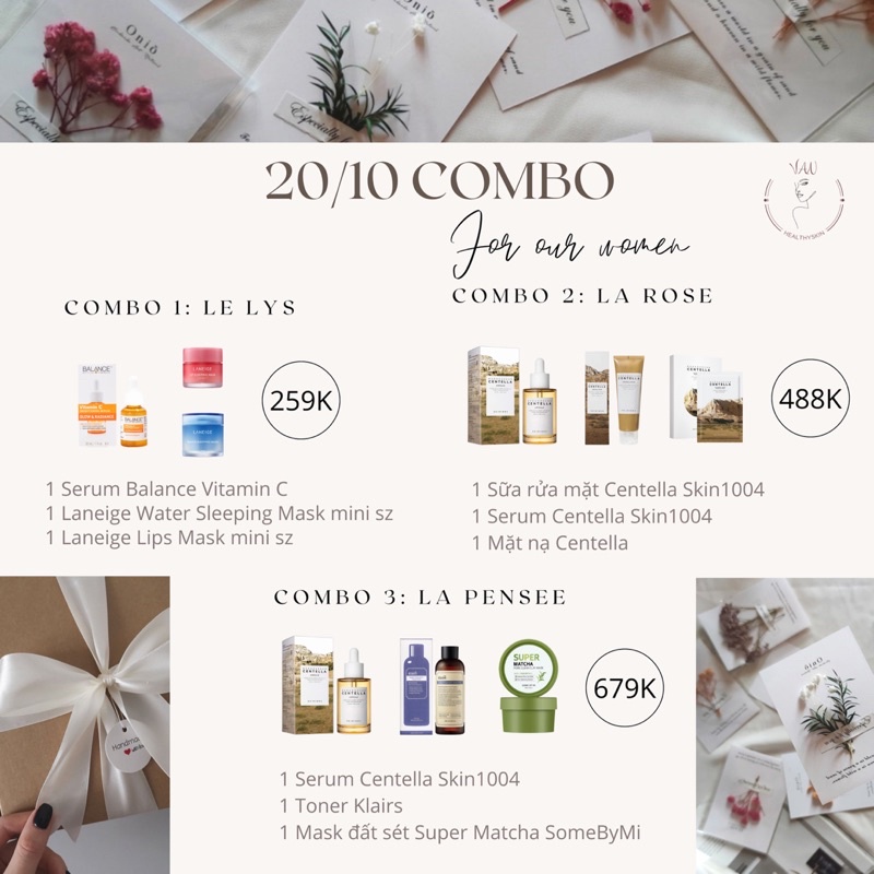 Combo quà 20/10