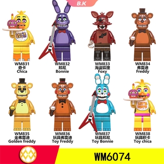 Mô Hình Đồ Chơi Lego Five Nights at Freddy's Chica Bonnie Foxy Freddy
