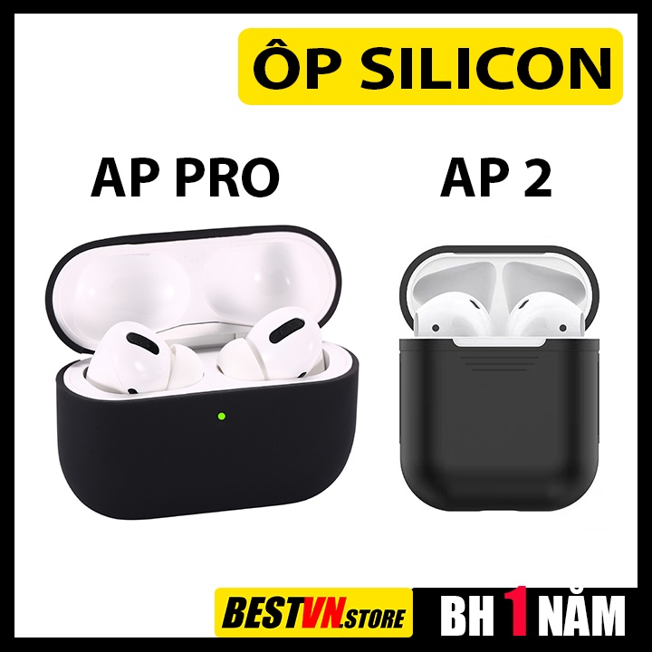 Ốp Bảo Vệ AIRPODS PRO, AIRPODS 2 Siêu Dẻo, Chống Nước, Chống Bám Bẩn, Ôm Khít Chắc Chắn, Chất Lượng Tốt