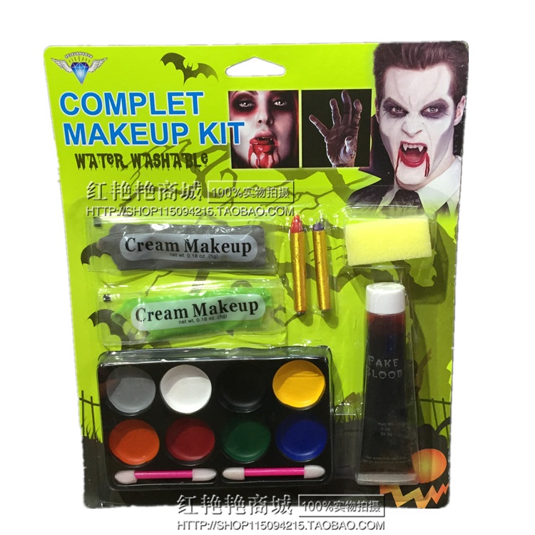 Phấn Makup Hóa Trang Có Kèm Máu Giả