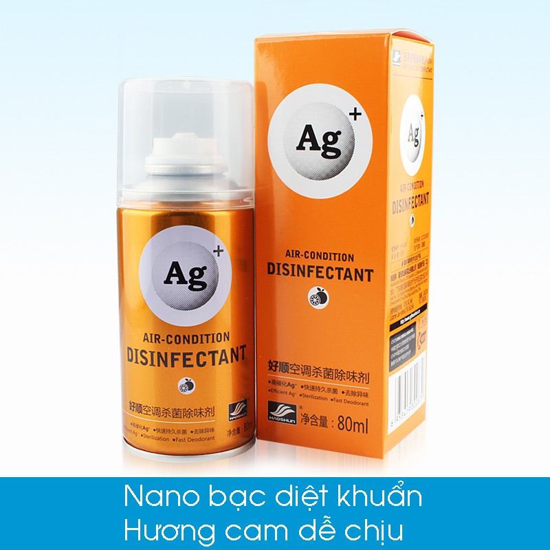 Full set khử mùi Nano điều hòa, nội thất, nước hoa