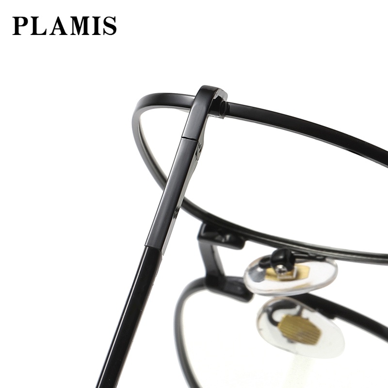 Mắt kính PLAMIS gọng kim loại chống ánh sáng xanh thời trang cho nam và nữ