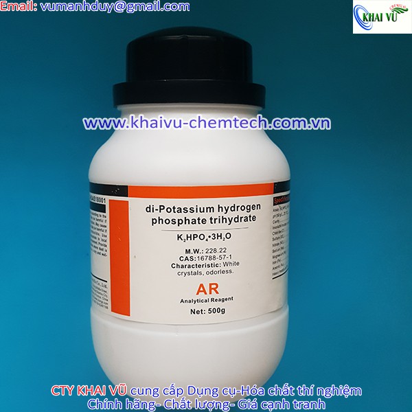 K2HPO4 potassium hydrogen phosphate 500g Xilong 16788-57-1 TINH KHIẾT