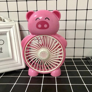 QUẠT MINI 3 CÁNH ĐỂ BÀN HÌNH THÚ 7054