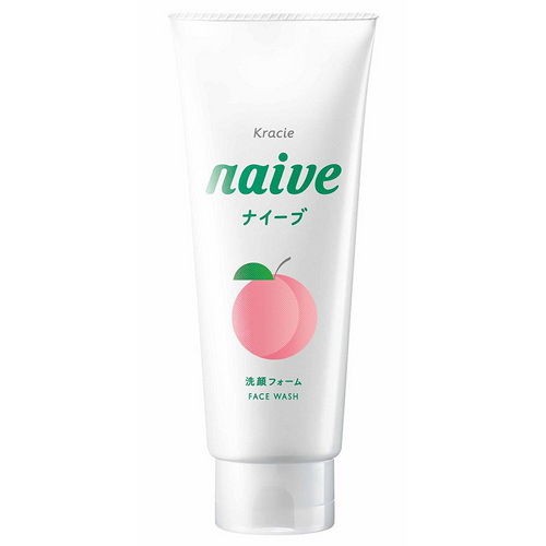 Sữa Rửa Mặt Chiết Xuất Lá Đào Dành Cho Da Khô Naive Face Wash 130g