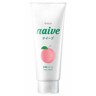 Sữa rửa mặt chiết xuất lá đào dành cho da khô naive face wash 130g